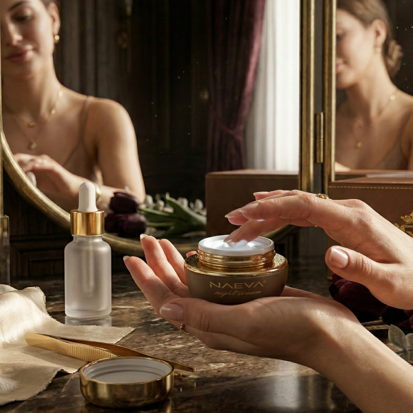 NAEVA 24K Gold Night Cream