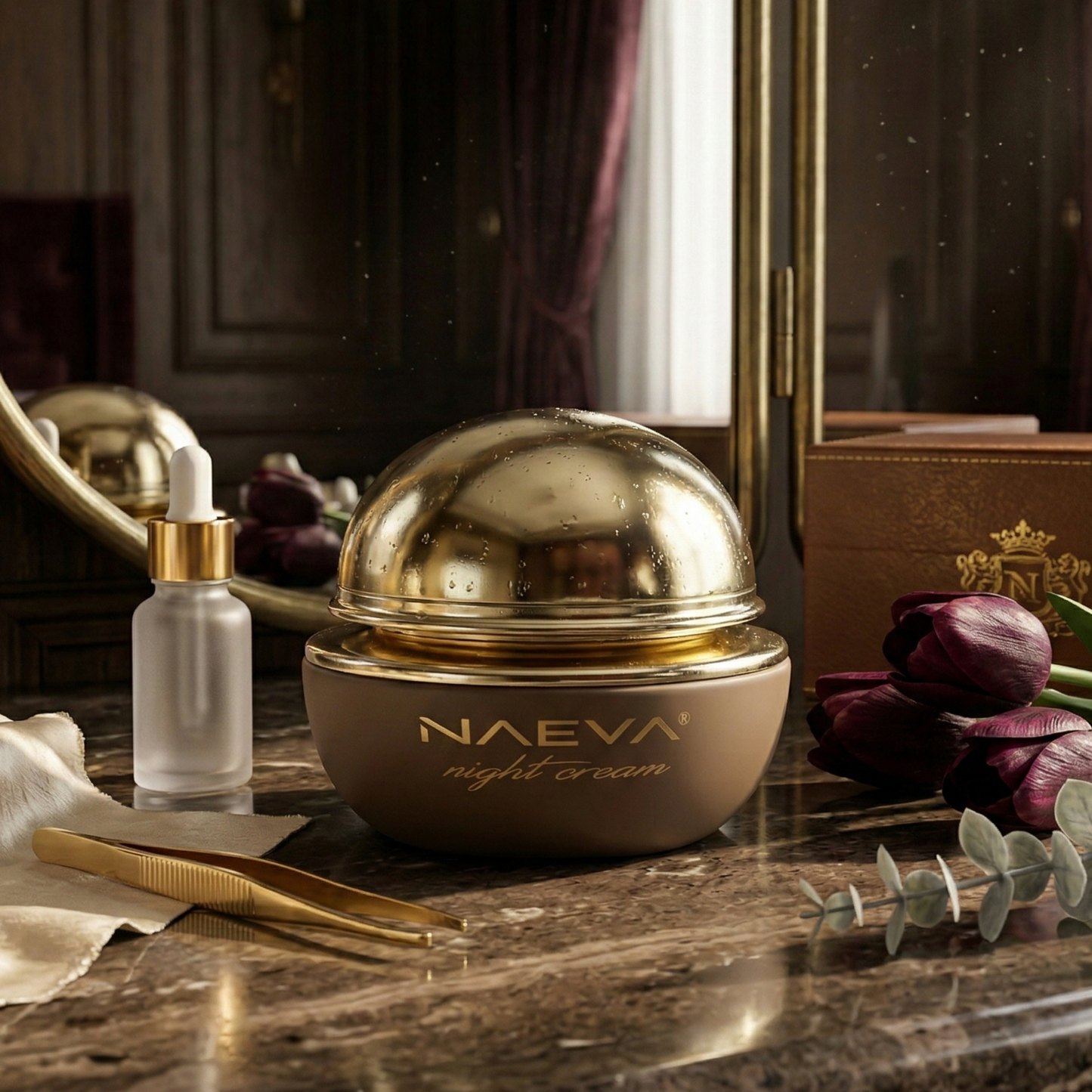 NAEVA 24K Gold Night Cream