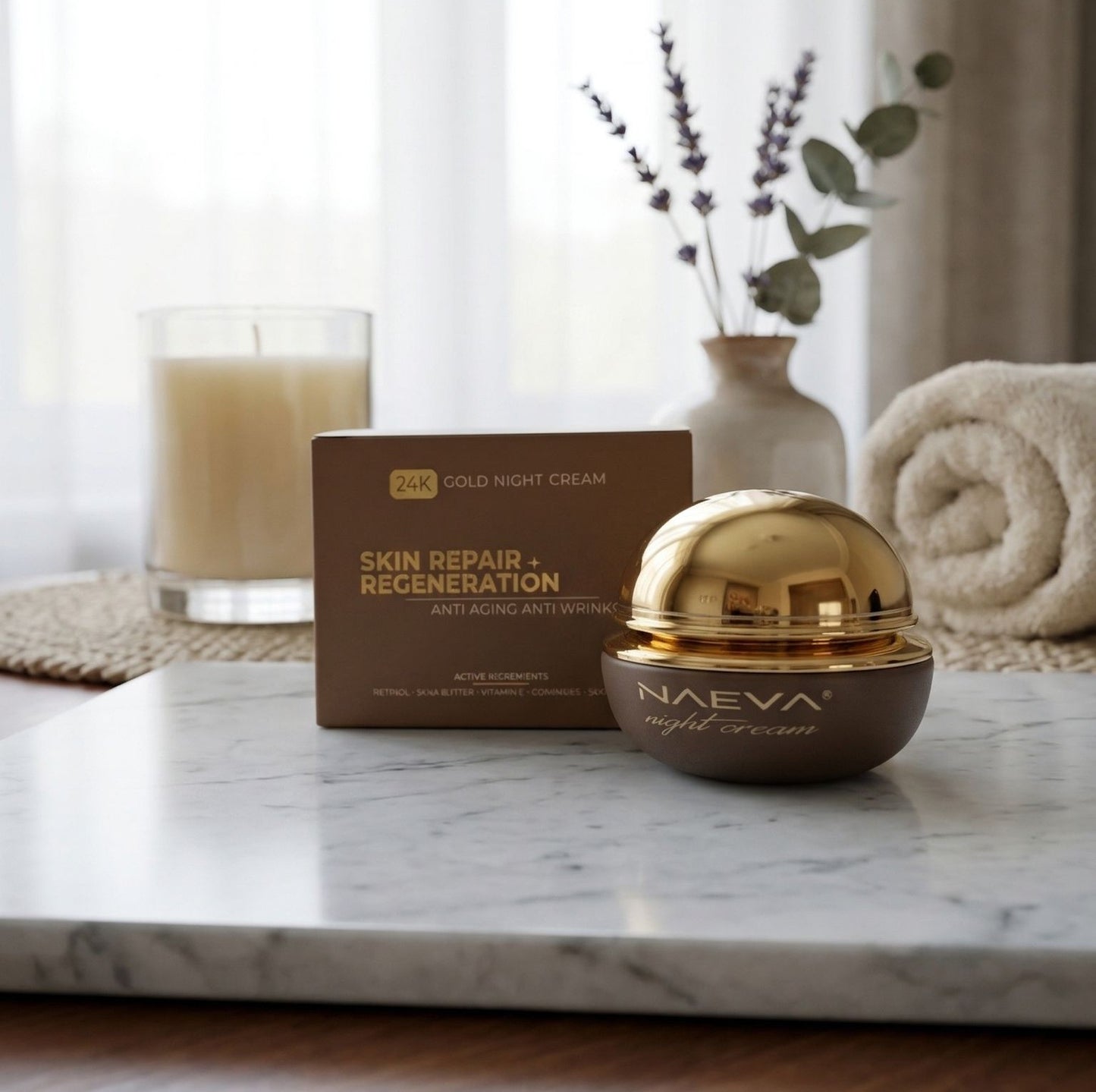 NAEVA 24K Gold Night Cream